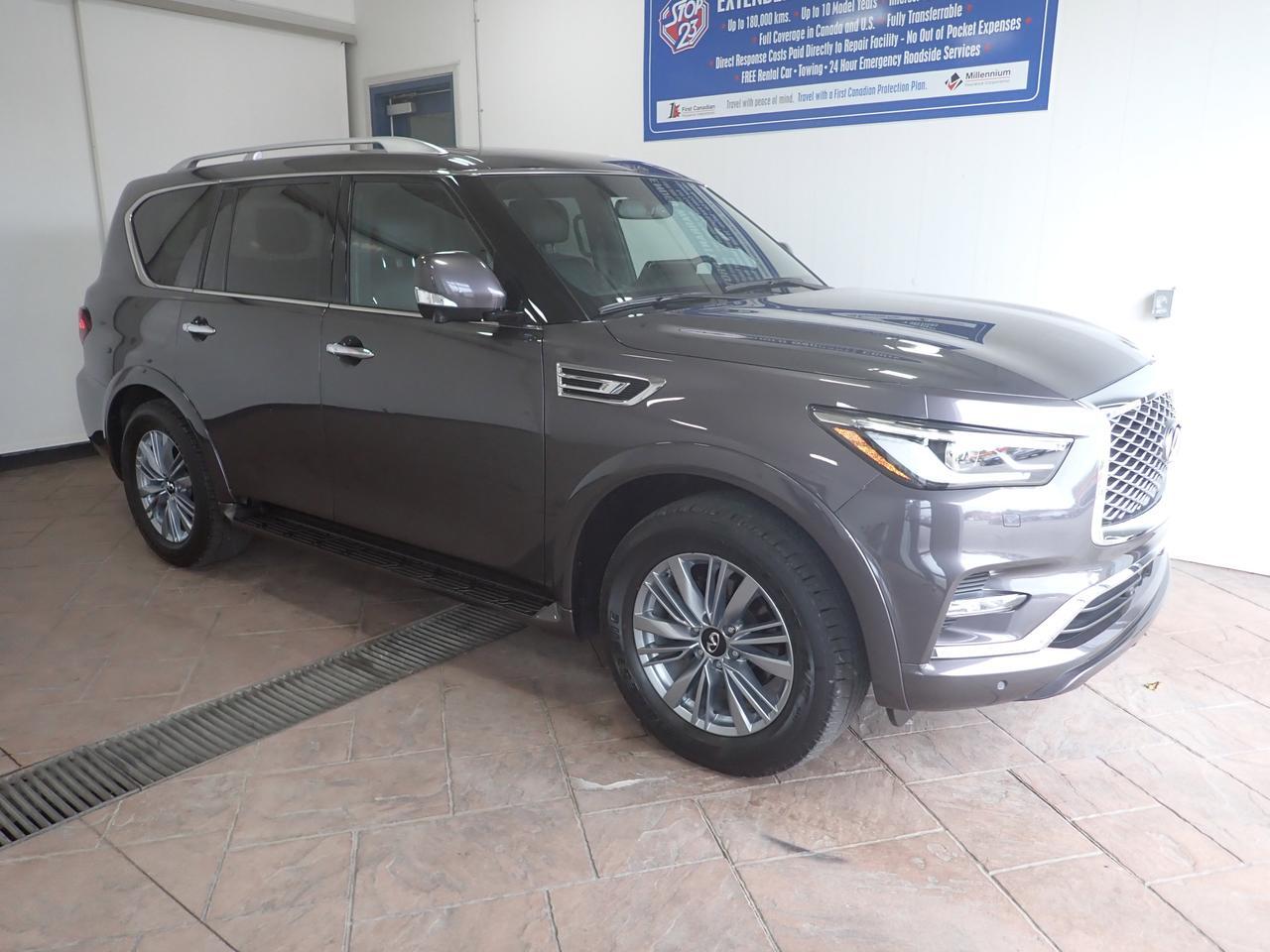 2024 INFINITI QX80 LUXE 4WD LEATHER NAVI SUNROOF 7 PASSENGER Listowel ON