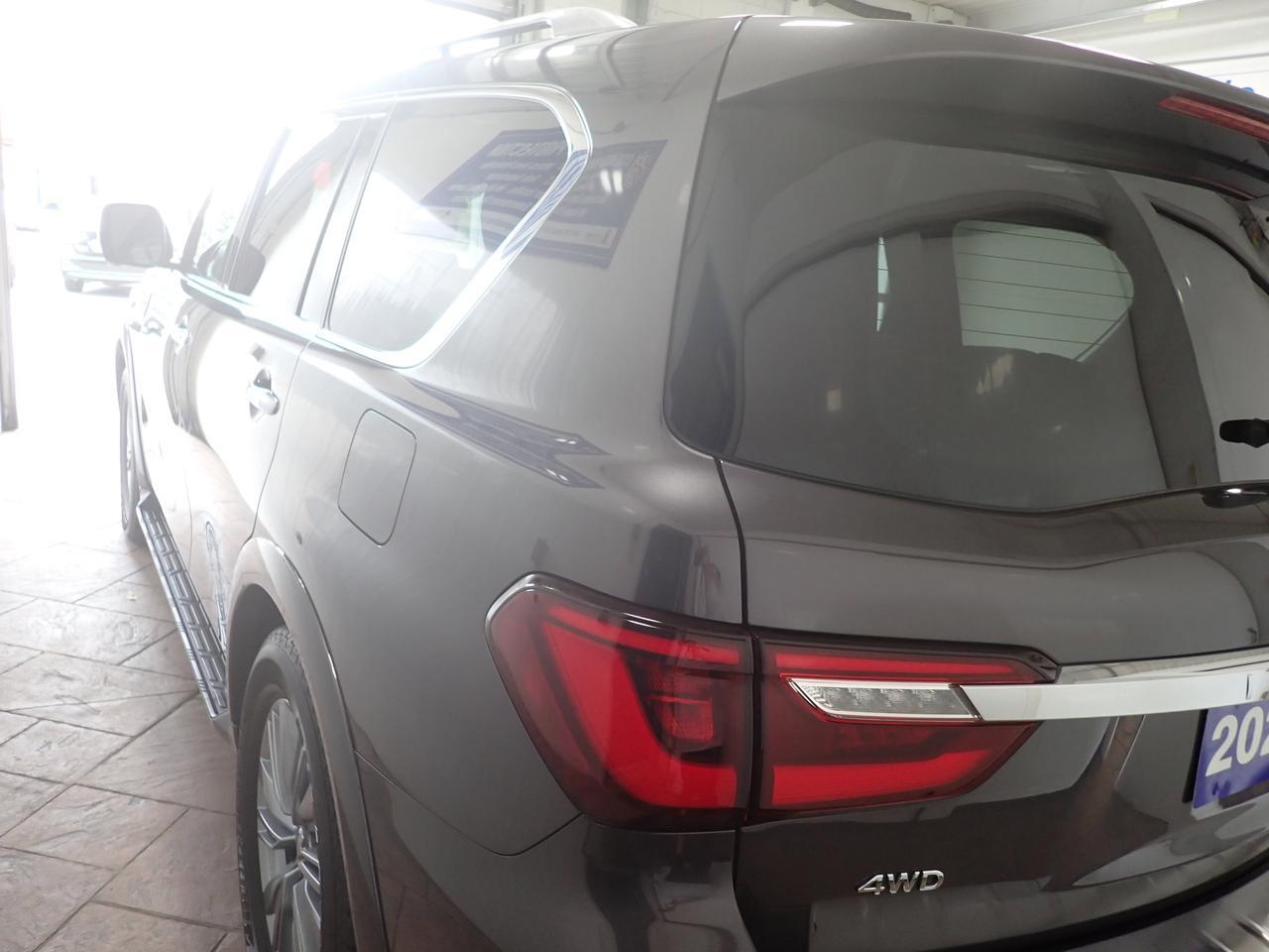 2024 INFINITI QX80 LUXE 4WD LEATHER NAVI SUNROOF 7 PASSENGER Listowel ON