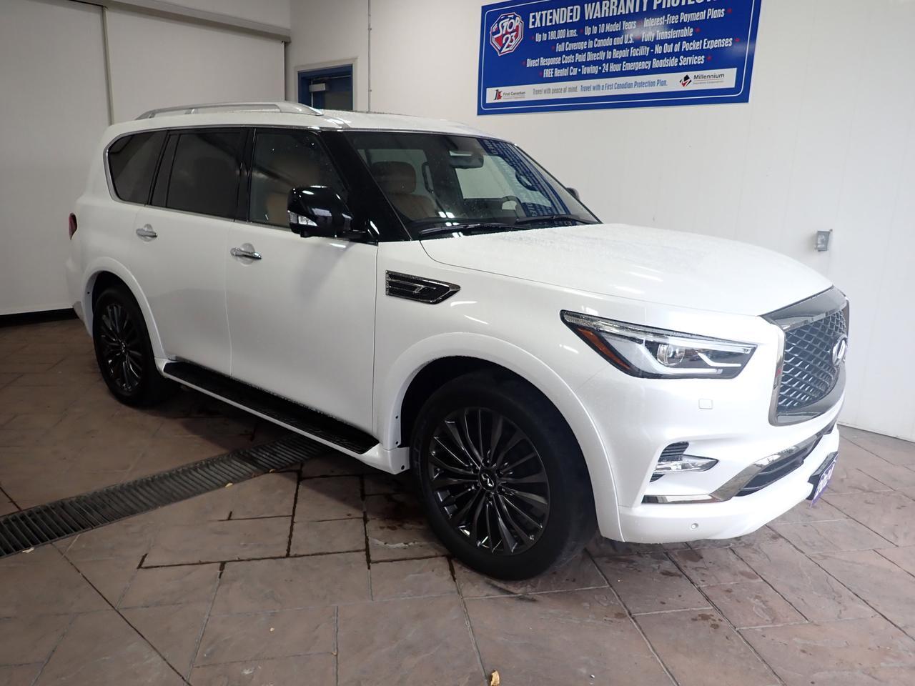 2024 INFINITI QX80 PROACTIVE 4WD DVD LEATHER NAVI SUNROOF Listowel ON