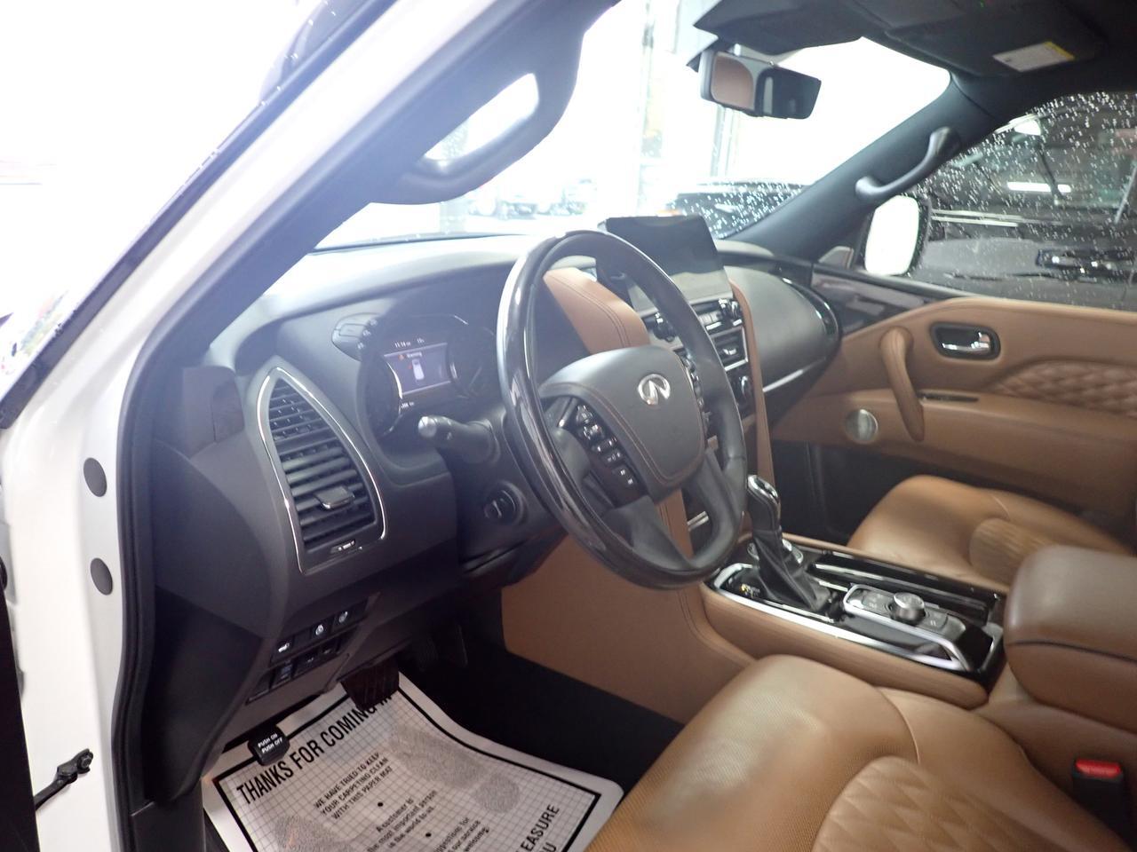 2024 INFINITI QX80 PROACTIVE 4WD DVD LEATHER NAVI SUNROOF Listowel ON