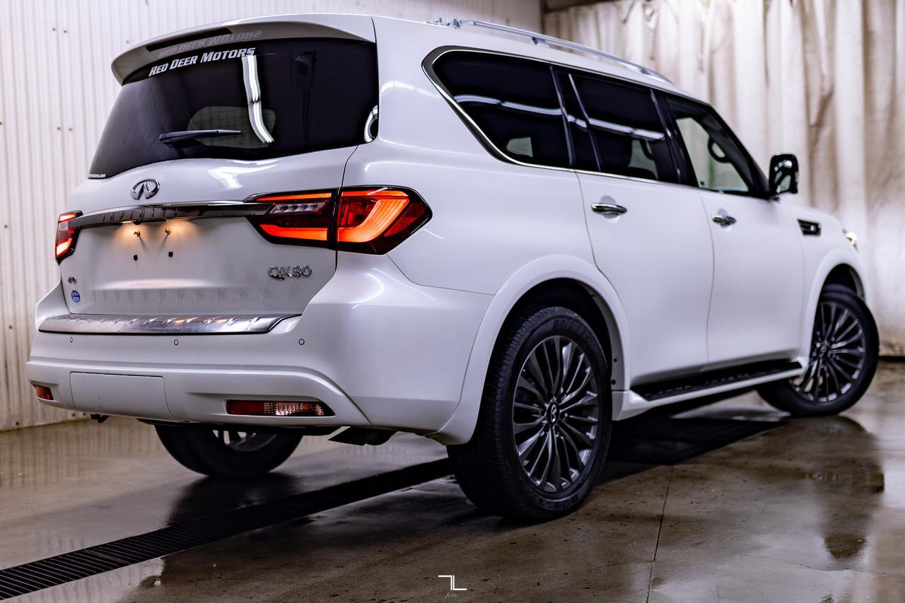 2024 Infiniti QX80 AWD Proactive Leather Roof Nav BCam Red Deer AB