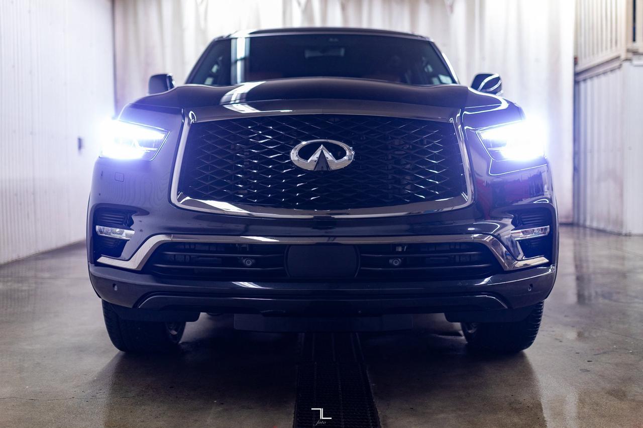 2024 Infiniti QX80 AWD Proactive Leather Roof Nav BCam Red Deer AB
