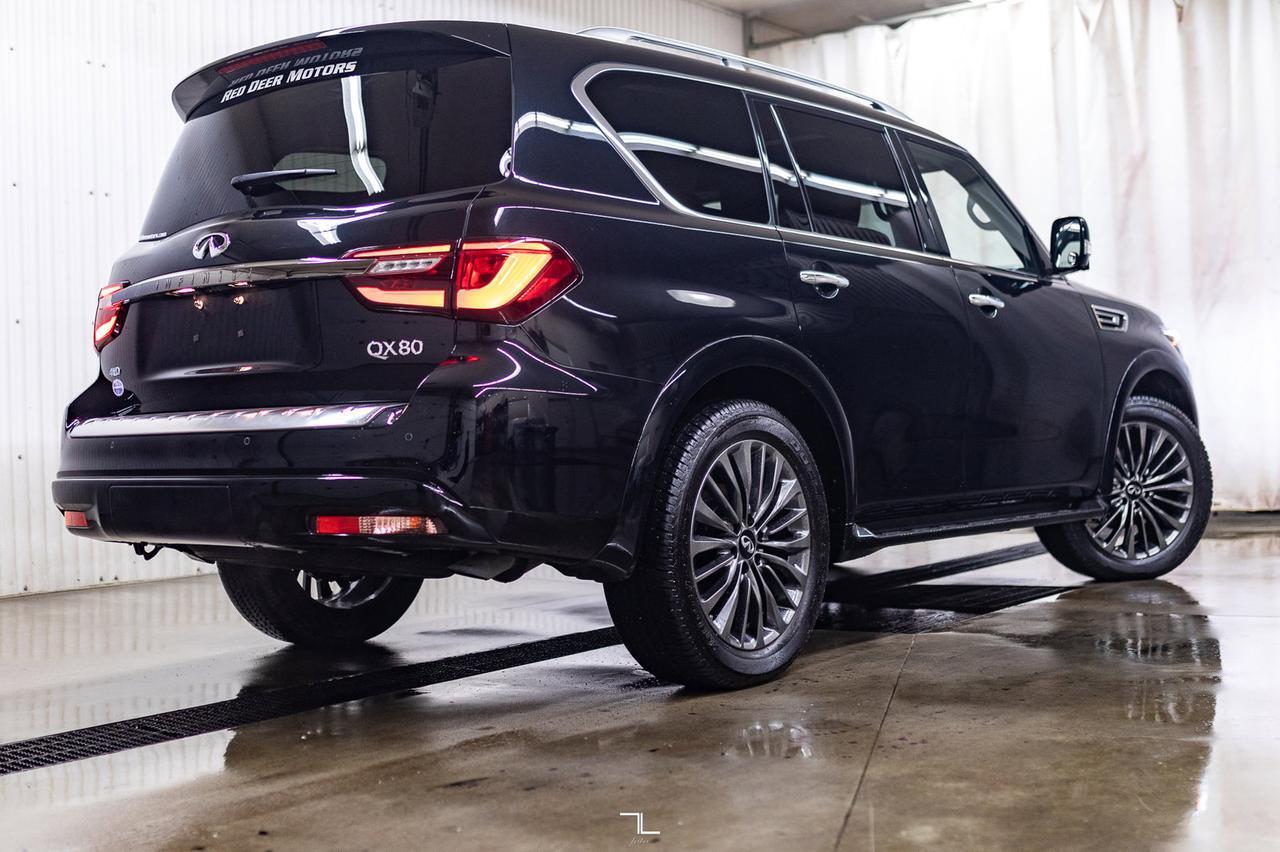 2024 Infiniti QX80 AWD Proactive Leather Roof Nav BCam Red Deer AB