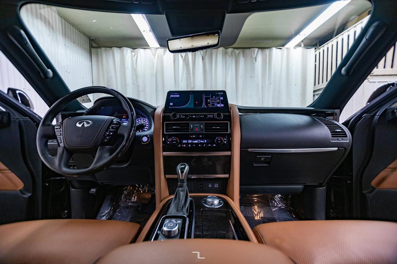 2024 Infiniti QX80 AWD Proactive Leather Roof Nav BCam Red Deer AB