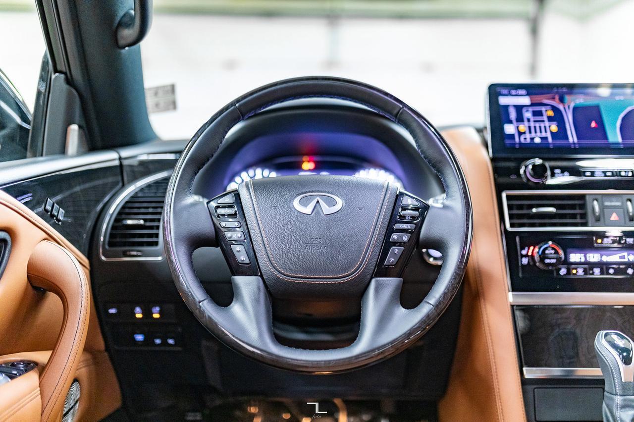 2024 Infiniti QX80 AWD Proactive Leather Roof Nav BCam Red Deer AB