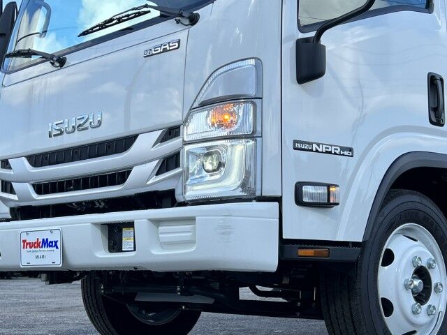 2024 Isuzu NPR-HD Crew Cab GAS 14&apos; Aluminum Landscape Dump Truck Miami FL