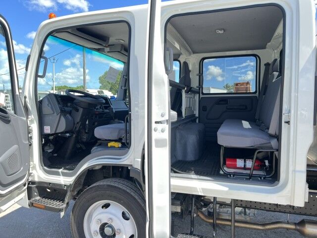 2024 Isuzu NPR-HD Crew Cab GAS 14&apos; Aluminum Landscape Dump Truck Miami FL
