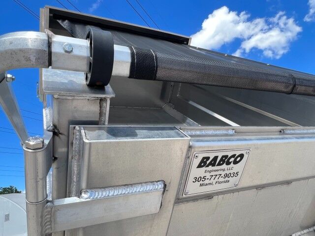 2024 Isuzu NPR-HD Crew Cab GAS 14' BABCO Aluminum Landscape Dump Truck Miami FL