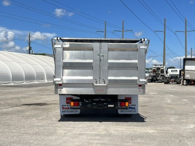 2024 Isuzu NPR-HD Crew Cab GAS 14' BABCO Aluminum Landscape Dump Truck Miami FL