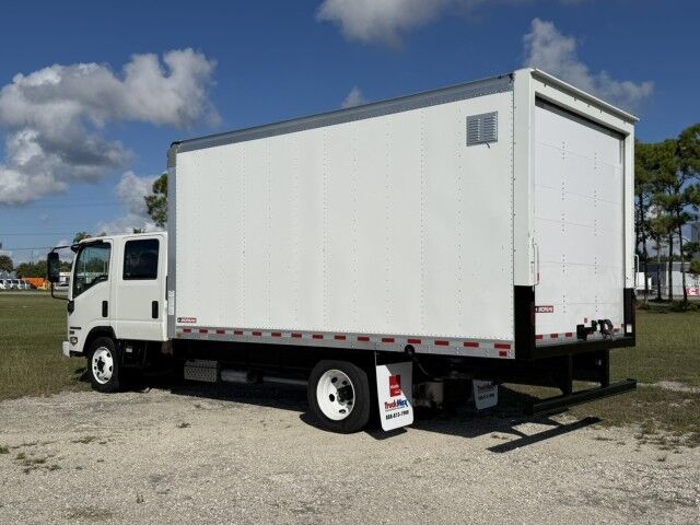 2024 Isuzu NPR-HD Crew Cab GAS 16' Dry Box Truck Homestead FL