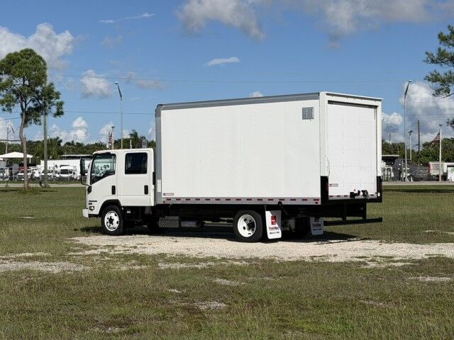 2024 Isuzu NPR-HD Crew Cab GAS 16' Dry Box Truck