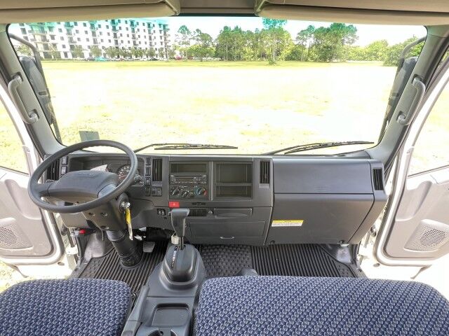 2024 Isuzu NPR-HD Crew cab 14 + 5 Steel Landscape Flatbed Dove Tail. Miami FL