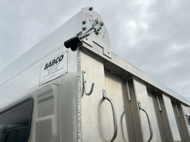 2024 Isuzu NPR-HD GAS 14' BABCO Aluminum Trash Dump Truck Homestead FL