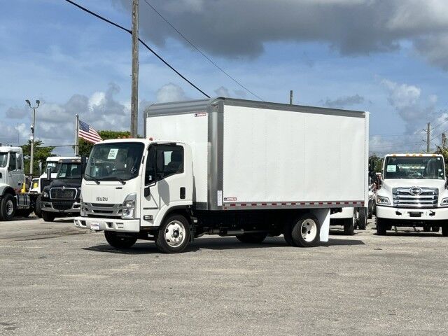 2024 Isuzu NPR-HD GAS 16' Dry Box Truck Miami FL