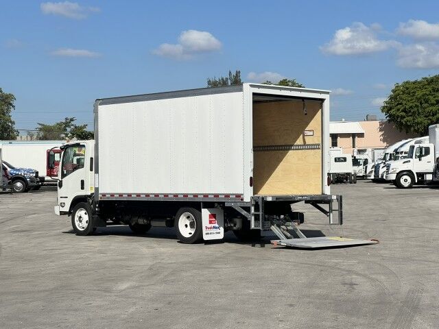 2024 Isuzu NPR-HD GAS 16&apos; Dry Box Truck with 2,200 Lb Lift Gate Homestead FL