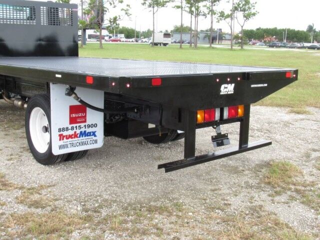 2024 Isuzu NPR-HD GAS 16' Steel Flatbed Truck Homestead FL