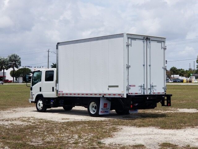 2024 Isuzu NPR-XD Crew Cab 16' Dry Box with 2000 Lbs Lift Gate Homestead FL