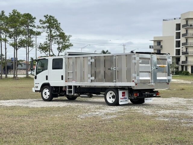 2024 Isuzu NPR-XD Crew Cab GAS 4' BABCO Aluminum Trash Dump Truck