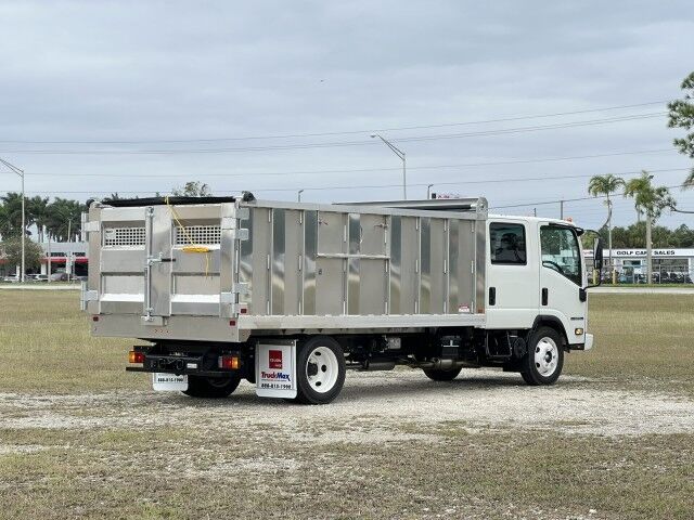 2024 Isuzu NPR-XD Crew Cab GAS 4' BABCO Aluminum Trash Dump Truck
