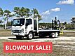 2024 Isuzu NRR - BLOWOUT SALE - 14' Aluminum Flatbed Truck. BURRO forklift NOT included