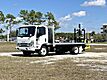 2024 Isuzu NRR 14' Aluminum Flatbed Truck. BURRO forklift NOT included