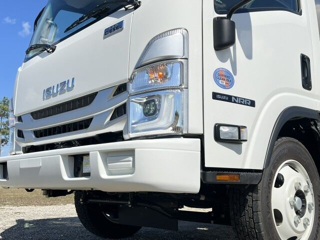 2024 Isuzu NRR 14' Aluminum Flatbed Truck. BURRO forklift NOT included Homestead FL