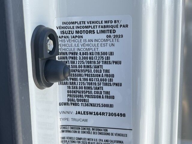 2024 Isuzu NRR 14' Aluminum Flatbed Truck with 3,000 lbs. Donkey Burro Truck Mounted Forklift Homestead FL