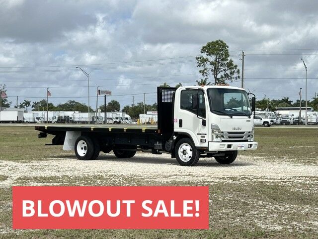 2024 Isuzu NRR GAS - BLOWOUT SALE - 18' BABCO Steel Flatbed Truck