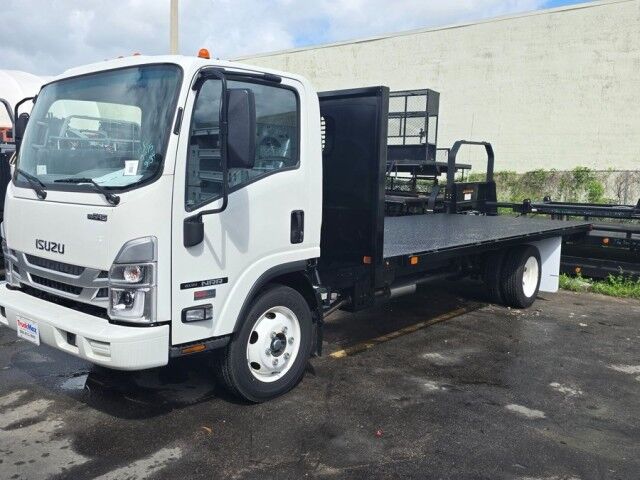 2024 Isuzu NRR GAS - BLOWOUT SALE - 18' BABCO Steel Flatbed Truck Homestead FL