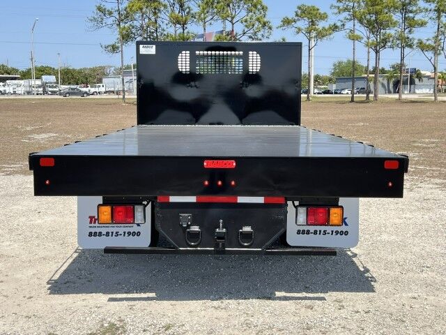 2024 Isuzu NRR GAS 18&apos; BABCO Steel Flatbed Truck Homestead FL