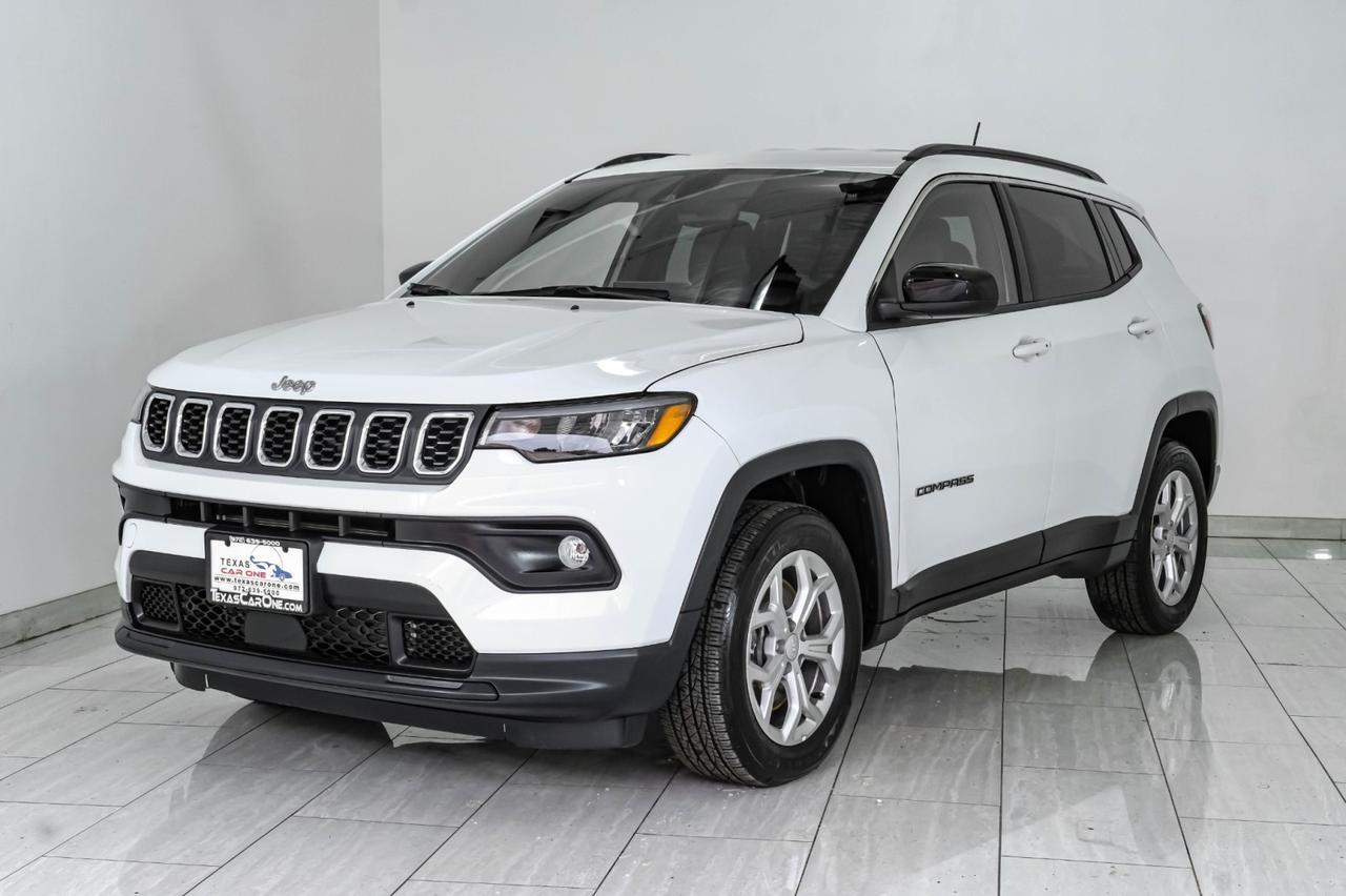 2024 Jeep Compass LATITUDE 4WD AUTOMATIC BLIND SPOT ASSIST LEATHER/CLOTH SEATS REAR CAMERA KEYLESS START Carrollton TX