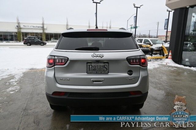 2024 Jeep Compass Latitude / 4X4 / Premium Cloth Seats / Power Mirrors, Windows, & Locks / Forward Collision & Blind Spot Alert / Apple CarPlay & Android Auto / Back Up Camera / Cruise Control / Keyless Entry & Start / 32 MPG / 1-Owner Anchorage AK