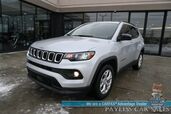 2024 Jeep Compass Latitude / 4X4 / Premium Cloth Seats / Power Mirrors, Windows, & Locks / Forward Collision & Blind Spot Alert / Apple CarPlay & Android Auto / Back Up Camera / Cruise Control / Keyless Entry & Start / 32 MPG / 1-Owner