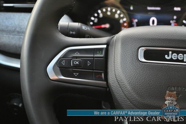 2024 Jeep Compass Latitude / 4X4 / Premium Cloth Seats / Power Mirrors, Windows, & Locks / Forward Collision & Blind Spot Alert / Apple CarPlay & Android Auto / Back Up Camera / Cruise Control / Keyless Entry & Start / 32 MPG / 1-Owner Anchorage AK 2024 Jeep Compass Latitude / 4X4 / Premium Cloth Seats / Power Mirrors, Windows, & Locks / Forward Collision & Blind Spot Alert / Apple CarPlay & Android Auto / Back Up Camera / Cruise Control / Keyless Entry & Start / 32 MPG / 1-Owner Anchorage AK