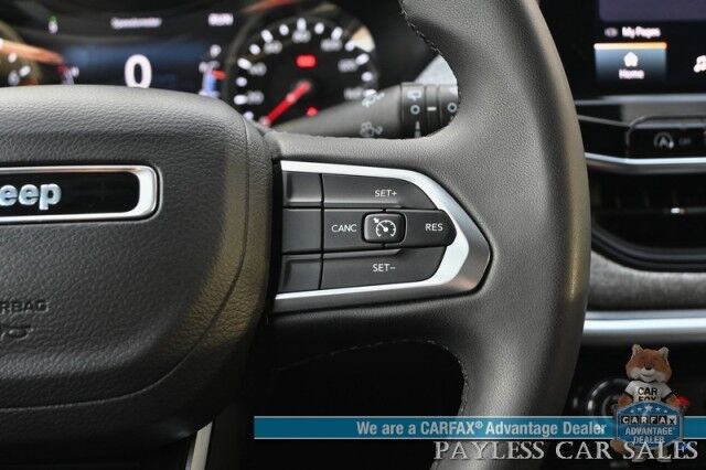 2024 Jeep Compass Latitude / 4X4 / Premium Cloth Seats / Power Mirrors, Windows, & Locks / Forward Collision & Blind Spot Alert / Apple CarPlay & Android Auto / Back Up Camera / Cruise Control / Keyless Entry & Start / 32 MPG / 1-Owner Anchorage AK 2024 Jeep Compass Latitude / 4X4 / Premium Cloth Seats / Power Mirrors, Windows, & Locks / Forward Collision & Blind Spot Alert / Apple CarPlay & Android Auto / Back Up Camera / Cruise Control / Keyless Entry & Start / 32 MPG / 1-Owner Anchorage AK