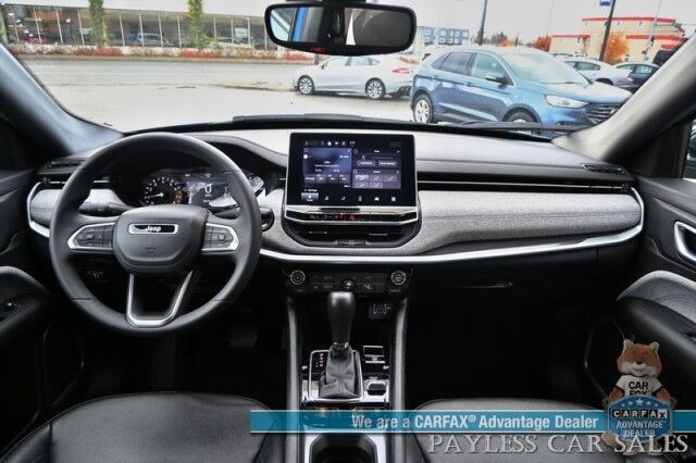 2024 Jeep Compass Latitude / 4X4 / Premium Cloth Seats / Power Mirrors, Windows, & Locks / Lane Departure & Blind Spot Alert / Apple CarPlay & Android Auto / Back Up Camera / 32 MPG / 1-Owner Anchorage AK