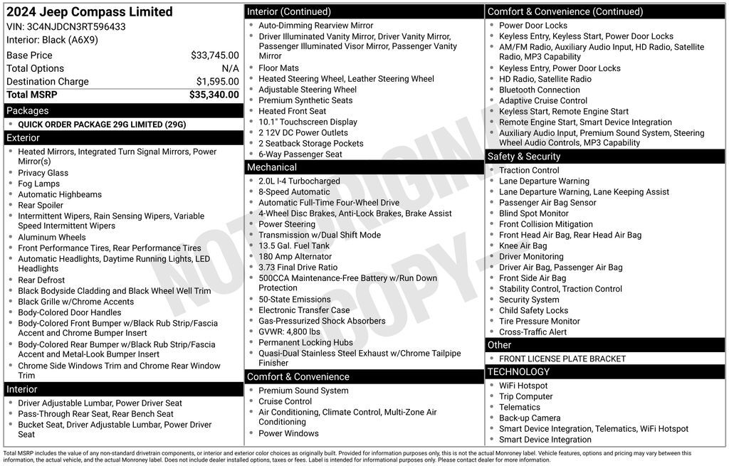 2024 Jeep Compass Limited Akron OH