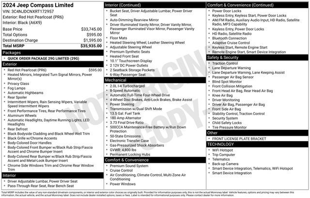 2024 Jeep Compass Limited Raleigh NC