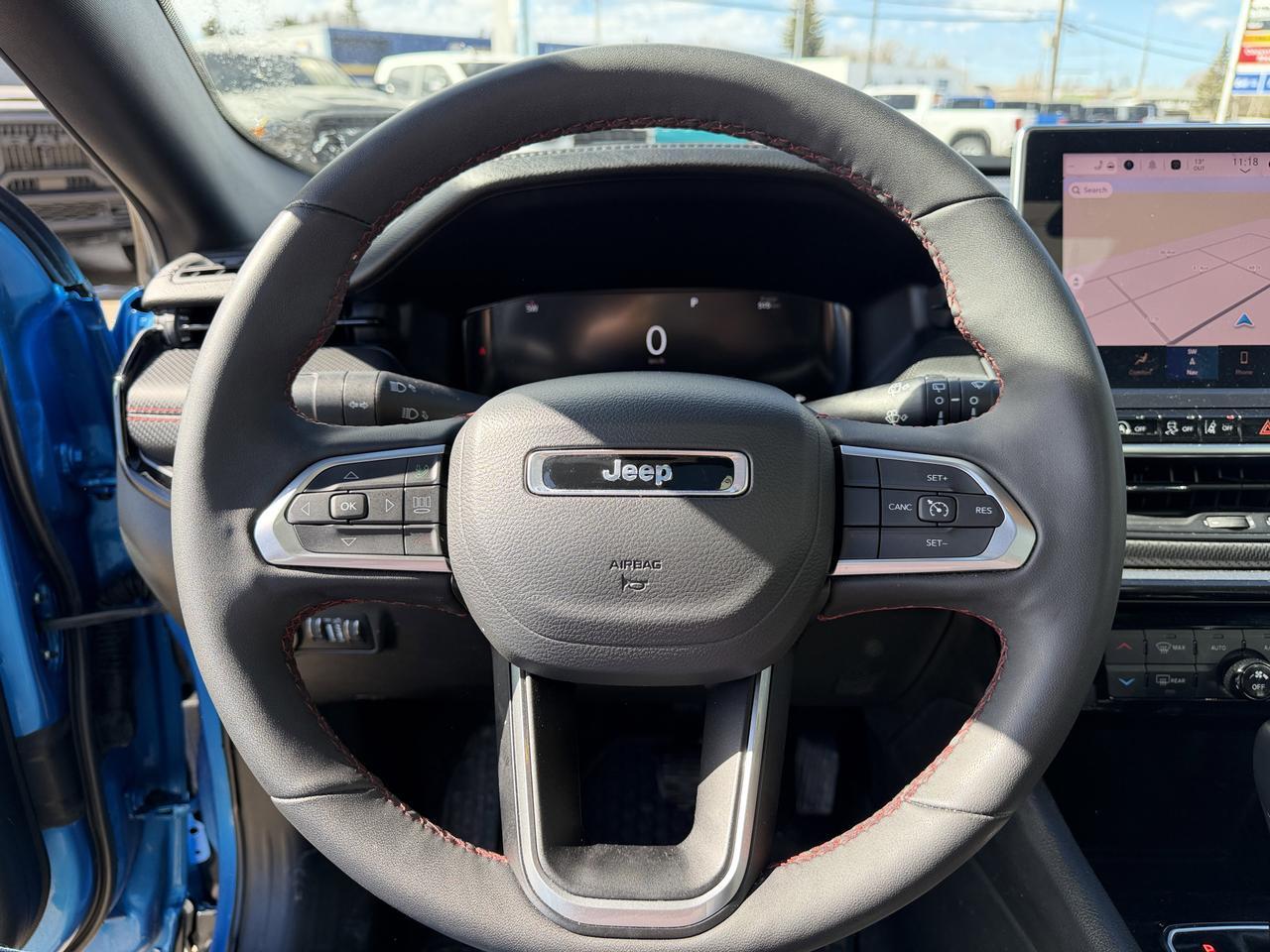 2024 Jeep Compass Trailhawk 4x4 | 2L Turbo | NAV | Leather | Heated Seats | Remote Start | Power Liftgate Redwater AB