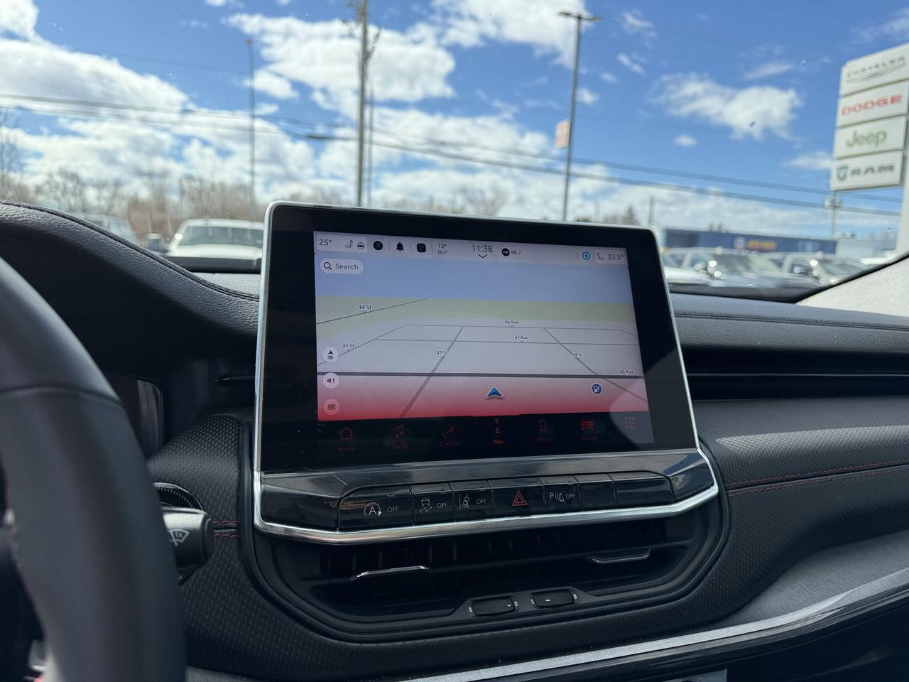 2024 Jeep Compass Trailhawk 4x4 | 2L Turbo | Sun Sound NAV Package | Pano Sunroof | Alpine Audio | Heated Leather Redwater AB