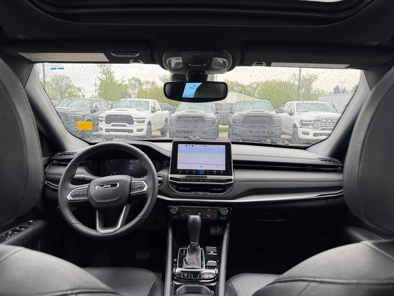 2024 Jeep Compass Trailhawk 4x4 | 2L Turbo | Sun Sound NAV Package | Pano Sunroof | Alpine Audio | Heated Leather Redwater AB