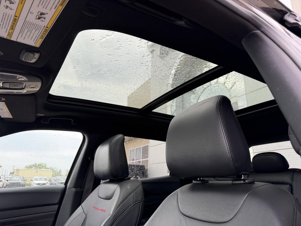 2024 Jeep Compass Trailhawk 4x4 | 2L Turbo | Sun Sound NAV Package | Pano Sunroof | Alpine Audio | Heated Leather Redwater AB