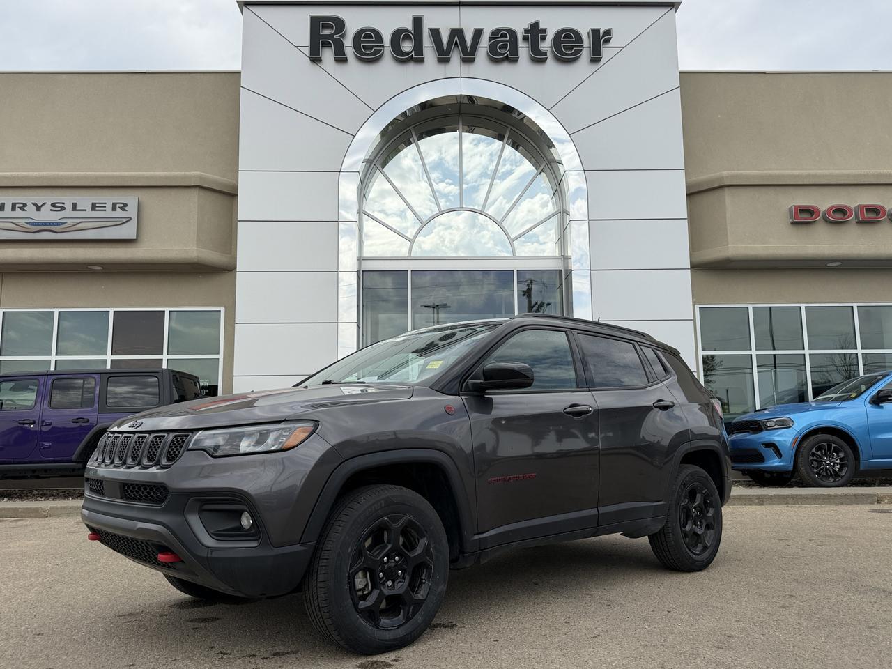 2024 Jeep Compass Trailhawk 4x4 | 2L Turbo | Sun Sound NAV Package | Pano Sunroof | Alpine Audio | Heated Leather