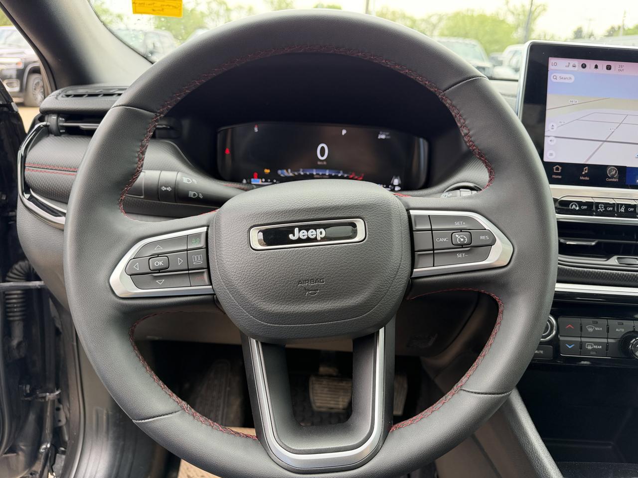 2024 Jeep Compass Trailhawk 4x4 | 2L Turbo | Sun Sound NAV Package | Pano Sunroof | Alpine Audio | Heated Leather Redwater AB