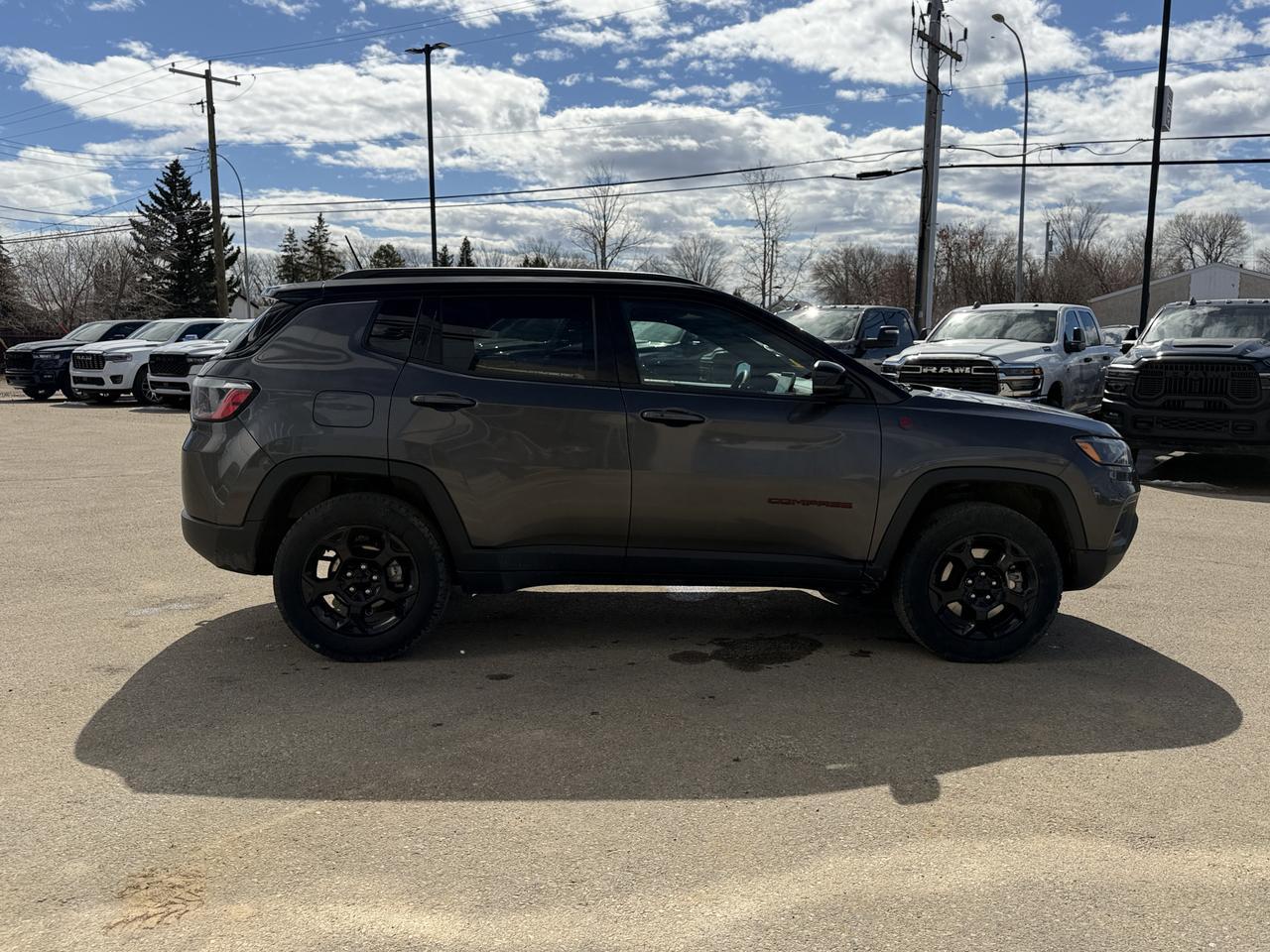 2024 Jeep Compass Trailhawk 4x4 | 2L Turbo | Sun Sound NAV Package | Pano Sunroof | Alpine Audio | Heated Leather Redwater AB