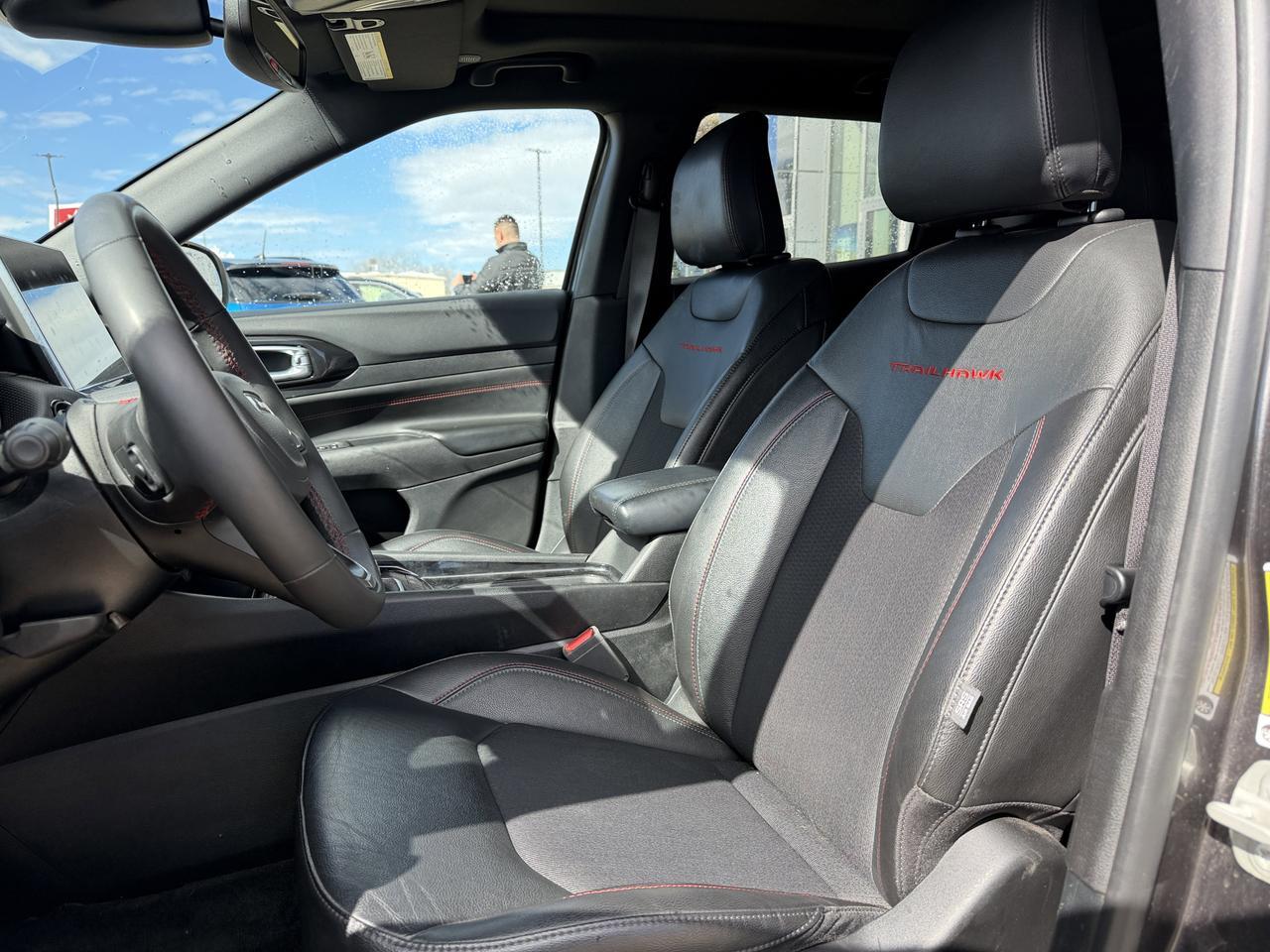 2024 Jeep Compass Trailhawk 4x4 | 2L Turbo | Sun Sound NAV Package | Pano Sunroof | Alpine Audio | Heated Leather Redwater AB