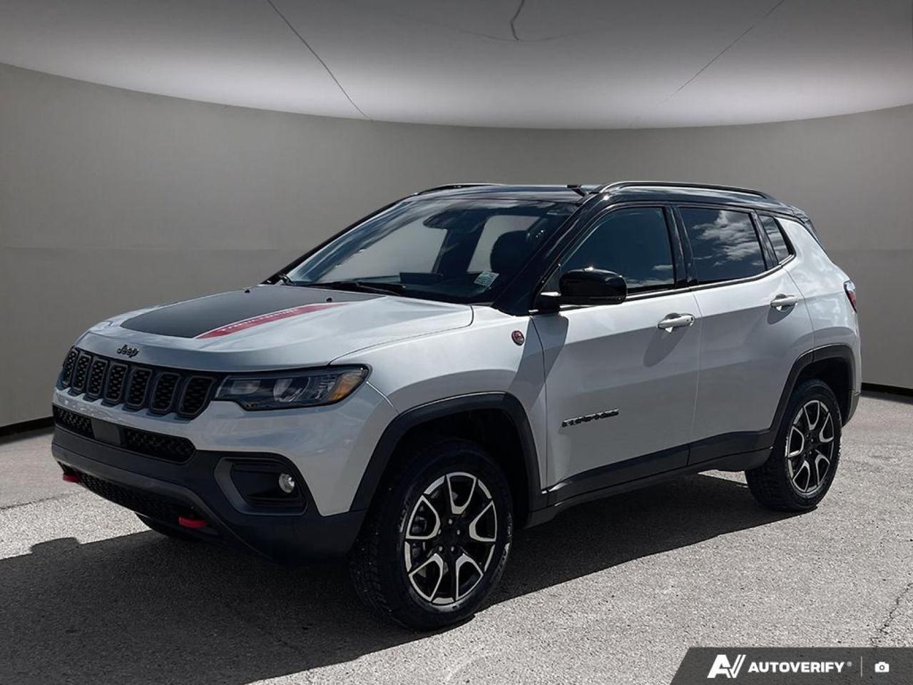 Silver 2024 Jeep Compass SUV / Crossover Four-Wheel Drive