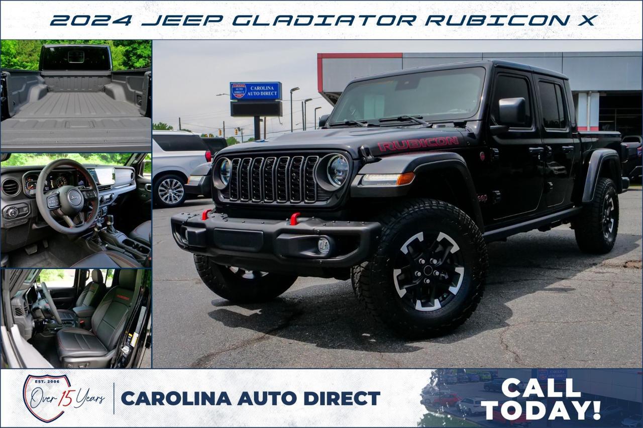 2024 Jeep Gladiator Rubicon X 4X4 / Wheels & Tires / Nappa Leather! Lincolnton NC