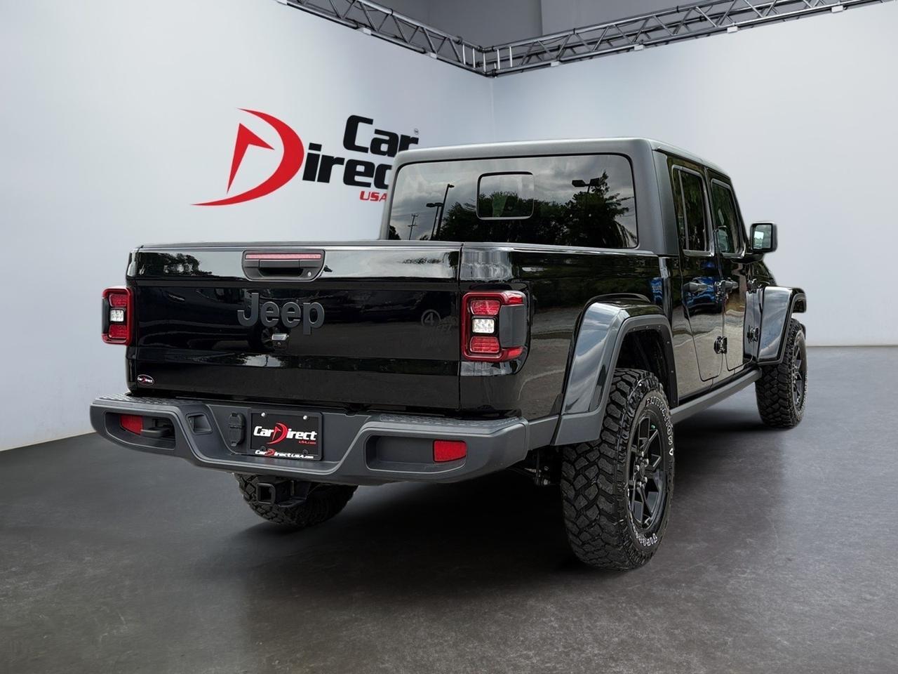 2024 Jeep Gladiator Willys, TOW PACKAGE, CAB ROCK RAILS, HEATED STEERING WHEEL & SEATS, AUTO START/STOP, PUSH BUTTON START, APPLE CARPLAY/ANDROID AUTO, ONLY 15K MILES, CLEAN CARFAX, BUILT TO BATTLE THE ROAD! Virginia Beach VA