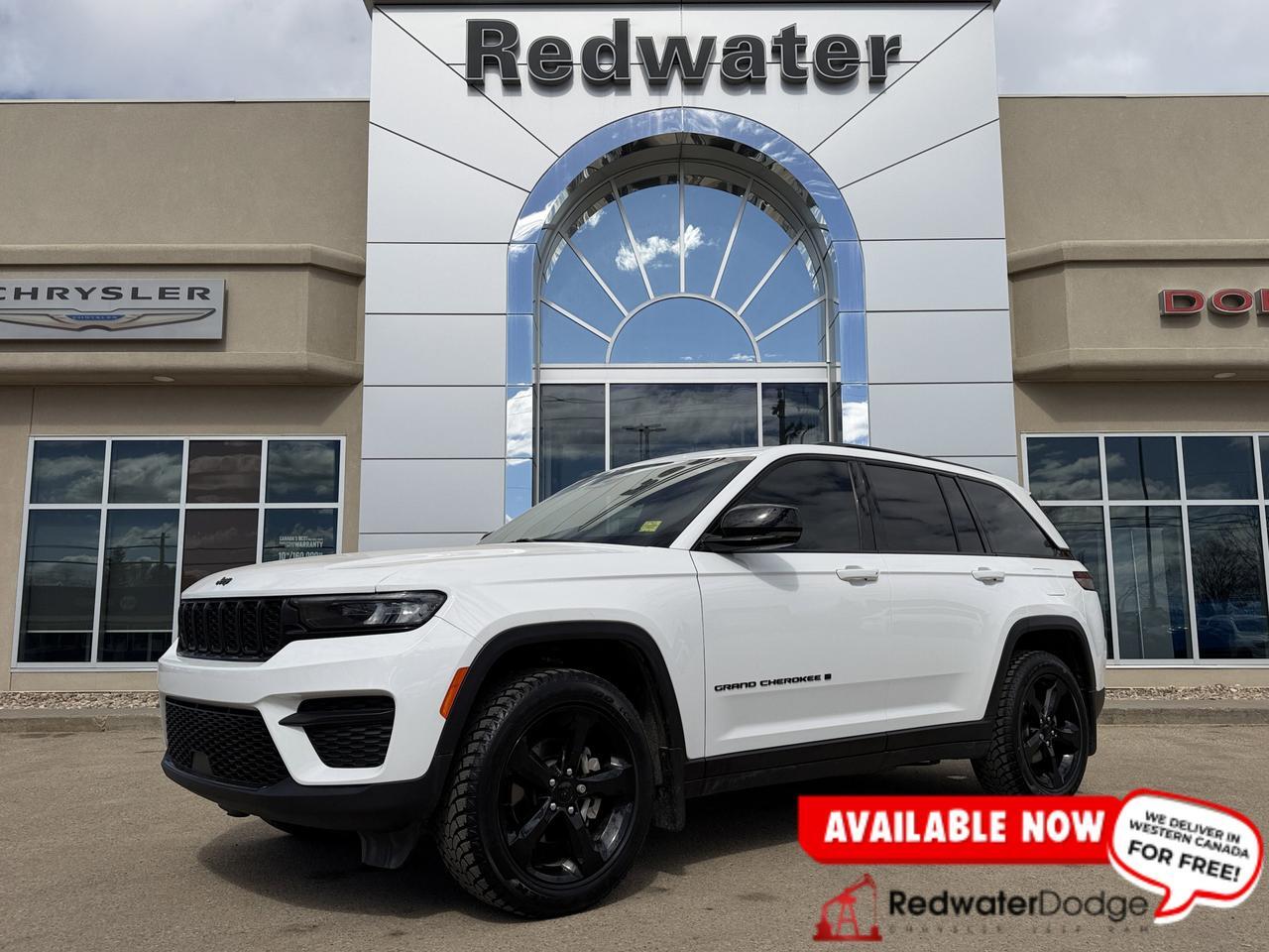 2024 Jeep Grand Cherokee Altitude 4WD | V6 | Power Sunroof | Heated Leatherette Seats | 20IN Gloss Black Wheels